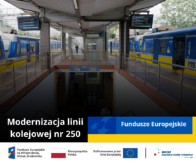 Stacja Gdańsk Politechnika SKM, na stacji dwa składy SKM